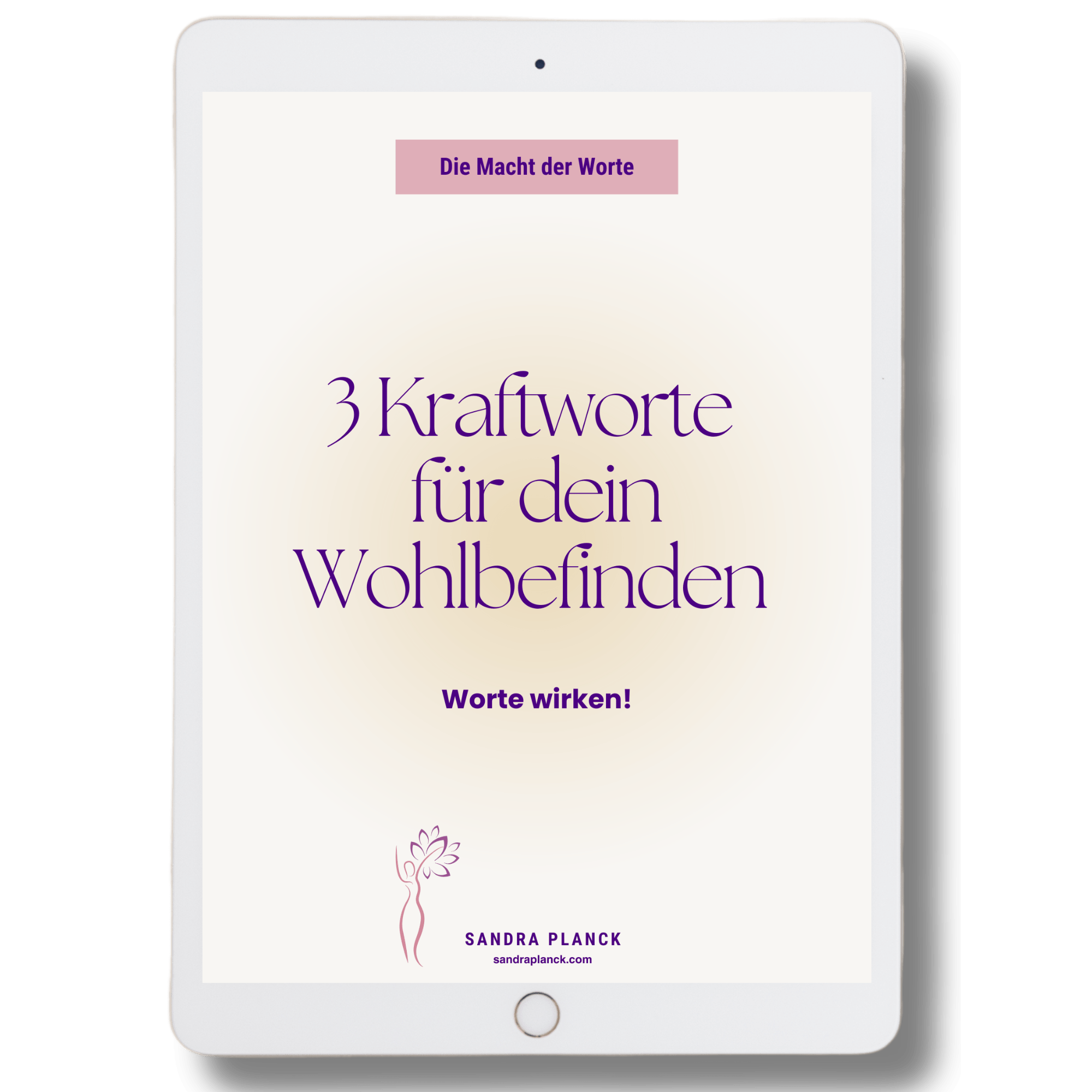 3 Kraftworte für dein Wohlbefinden Freebie