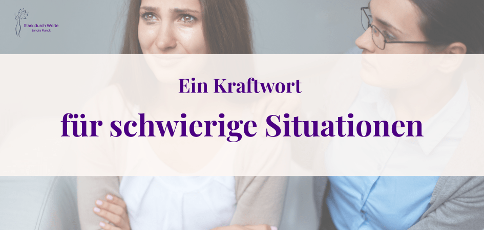Ein Kraftwort für schwierige Situationen: REGELN